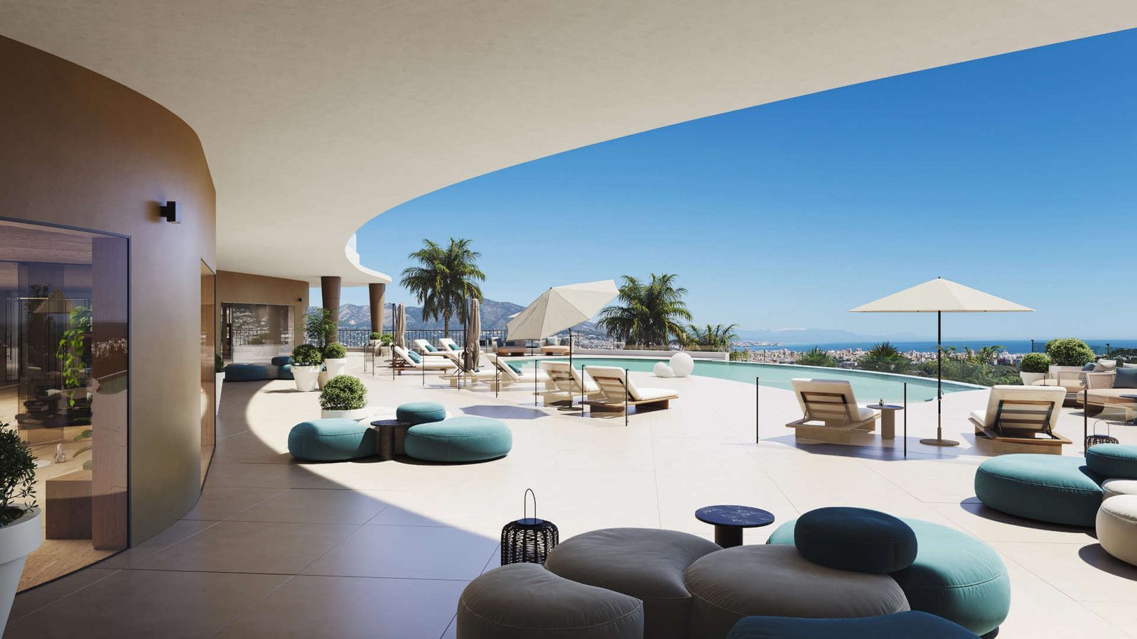 1 Bed Middle Floor Apartment in Mijas in Mijas, Wohnung
